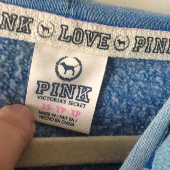 PINK VS  HOODED SWEATSHIRT - Picture 4 of 6